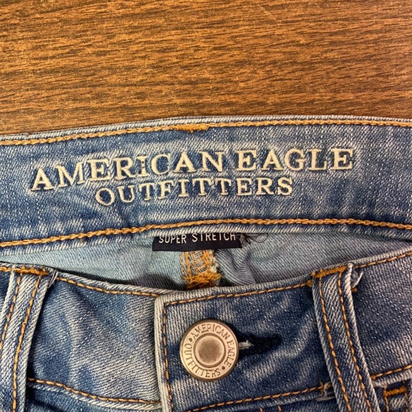 American Eagle, denim blue jeans, size 6 - Picture 2 of 3